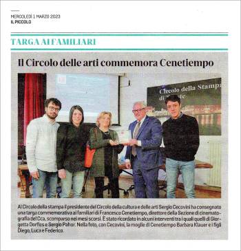 IL PICCOLO del 1 marzo 2023