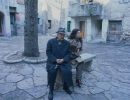 1980 natale a grado. biagio marin con la nipote alia  foto renzo sanson 